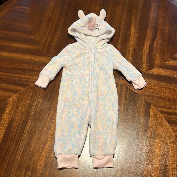 Two 12M Unicorn Jackets & 1 Unicorn Onesie - Picture 11 of 16